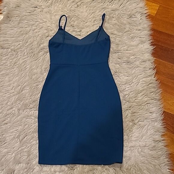 Lulus forever your girl teal body control dress‎ size small - Picture 6 of 7